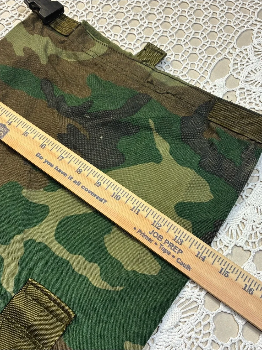 Military Issue Raleigh Industries Protective Ensemble Carrying Bag Woodland Camo